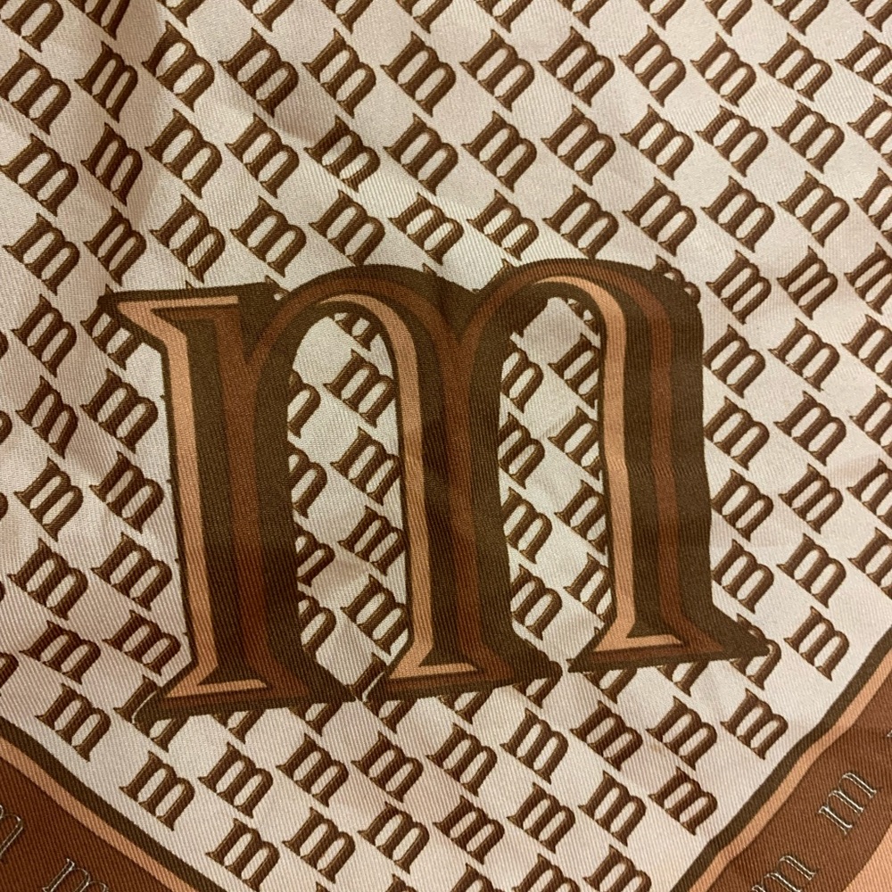 Vintage M monogram scarf - Picture 2 of 3